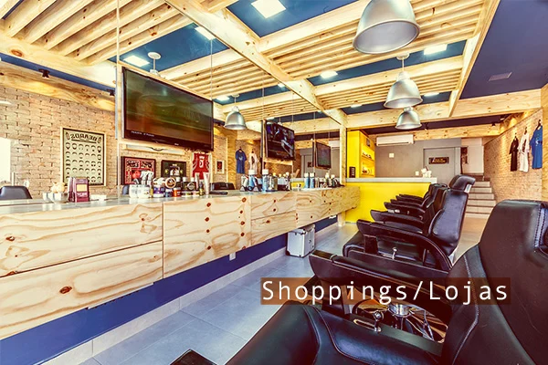 Shoppings e lojas